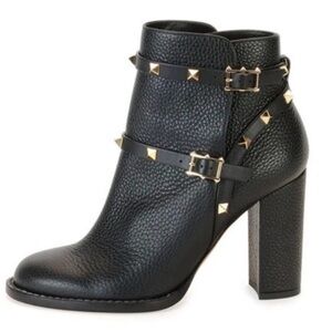 Valentino rock stud booties